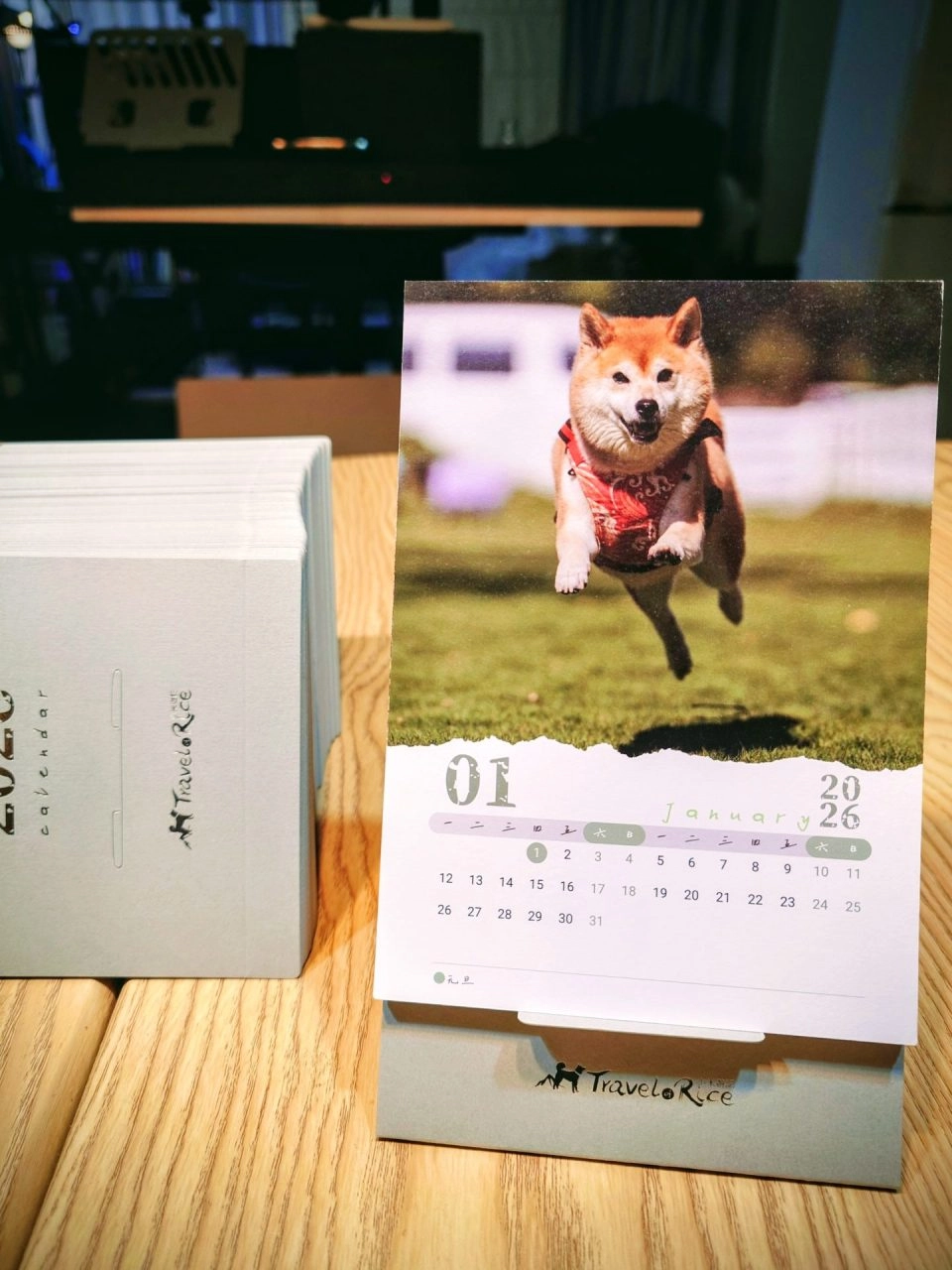 小米遊記：2026紀念桌曆 11 - Travel of Rice 小米遊記
